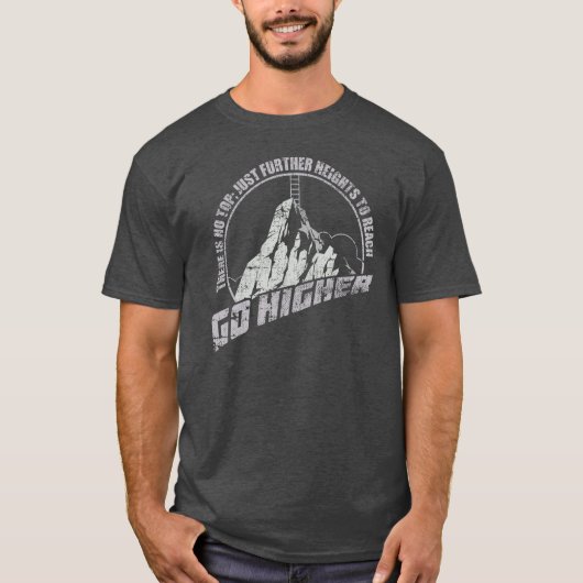 Naar boven t-shirt (Voorkant)