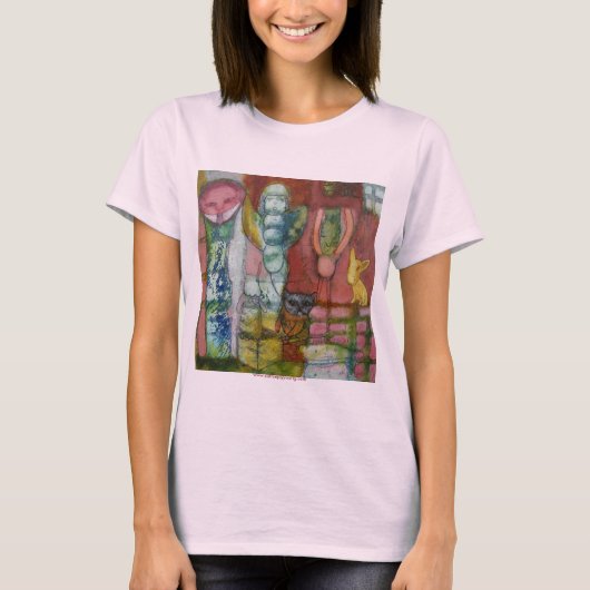 Naar boven! T SHIRT (Voorkant)