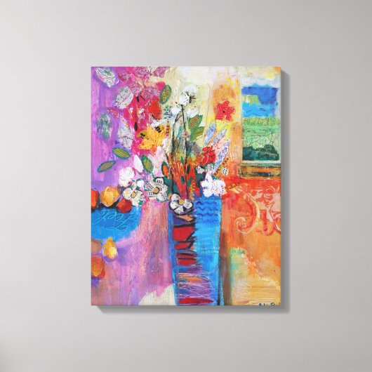 Naar buiten brengen in 2014 canvas afdruk (Voorkant)