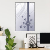 naar buiten poster (Thuiskantoor)