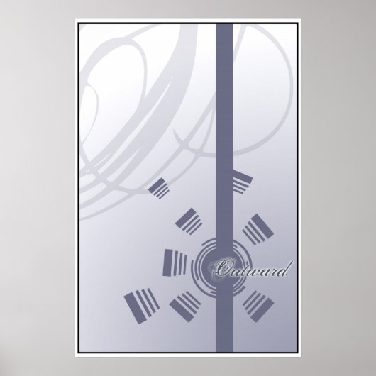 naar buiten poster (Voorkant)