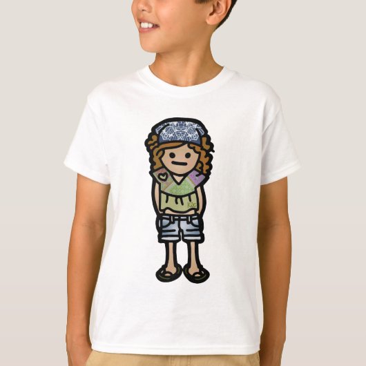 naar buiten! t-shirt (Voorkant)