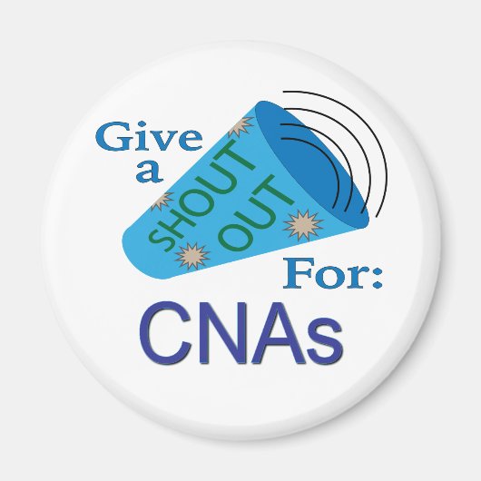 Naar buiten voor CNA's Magneet (Voorkant)