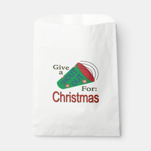 Naar buiten voor Kerstmis Bedankzakje (Voorkant)