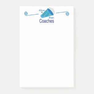 Naar buiten voor touringcars post-it® notes