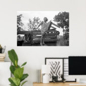 Naar Californië geleid: jaren '30 Poster (Thuiskantoor)