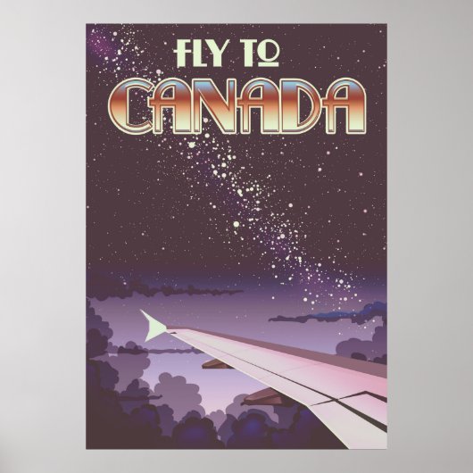 Naar Canada vliegen Poster (Voorkant)