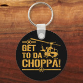 Naar Da Choppa Vintage Sleutelhanger (Voorkant)