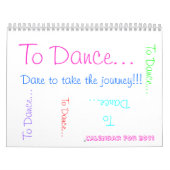 Naar Dance... Dare om de reis te maken!!!, naar D. Kalender (Hoes)