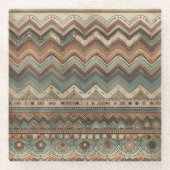 Naar de aarde glazen onderzetter (Voorkant)