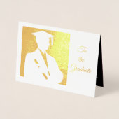 Naar de Afstuderen Folie Kaarten (Voorkant)