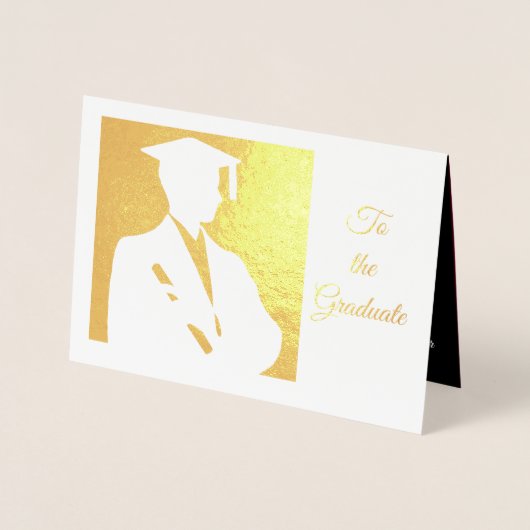 Naar de Afstuderen Folie Kaarten (Voorkant)