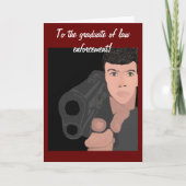 Naar de afstuderen Kaart van rechtshandhaving (Voorkant)