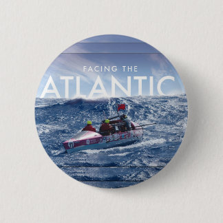 Naar de Atlantische Oceaan kijken - Ronde knop Button 5,7 Cm