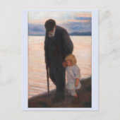 Naar de avond, Hugo Simberg Briefkaart (Voorkant)