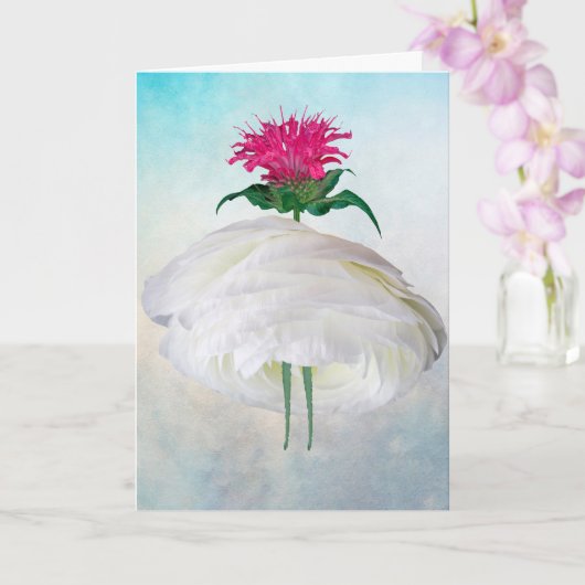 Naar de bal gaan kaart (Orchidee)