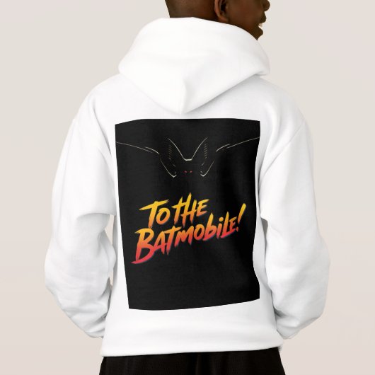 "Naar de Batmobile!" (Achterkant)
