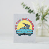 Naar de Batmobile - Onderdruk pictogram Briefkaart (Staand voorkant)