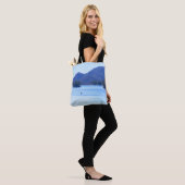 Naar de bergen... tote bag (Op model)