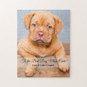 Naar de beste aangepaste foto van de hond Mam ooit Legpuzzel (Verticaal)