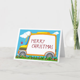 NAAR DE **BESTE BUSBESTUURDER OOIT** IN CHRISTMAS FEESTDAGEN KAART