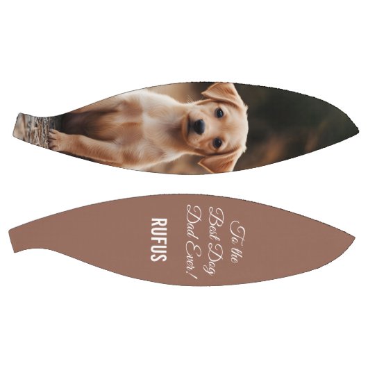 Naar de beste hond vader ooit aangepaste foto en t basketbal (Panelen)