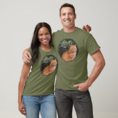 Naar de beste kat-pap ooit aangepaste foto t-shirt (Unisex)