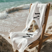 Naar de beste moeder foto hart strandlaken