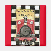 Naar de beste papa magneet (Voorkant)