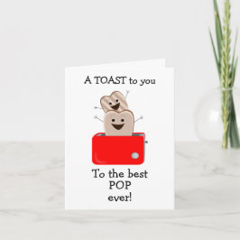 Naar de beste Pop papa Kaart