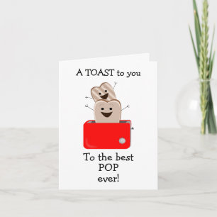 Naar de beste Pop papa Kaart