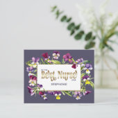 Naar de beste verpleegster ooit. Aangepaste naam Briefkaart (Staand voorkant)