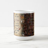 Naar de bibliotheek ga ik koffiemok (Center)