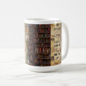 Naar de bibliotheek ga ik koffiemok (Voorkant rechts)