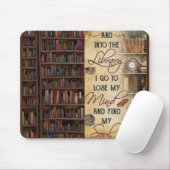 Naar de bibliotheek ga ik muismat (Met muis)