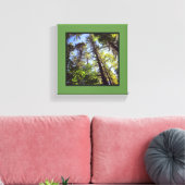 Naar de Bomen kijken Canvas Afdruk (Insitu (Woonkamer))