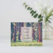 Naar de Bossen gaan | BRIEFKAART (Staand voorkant)