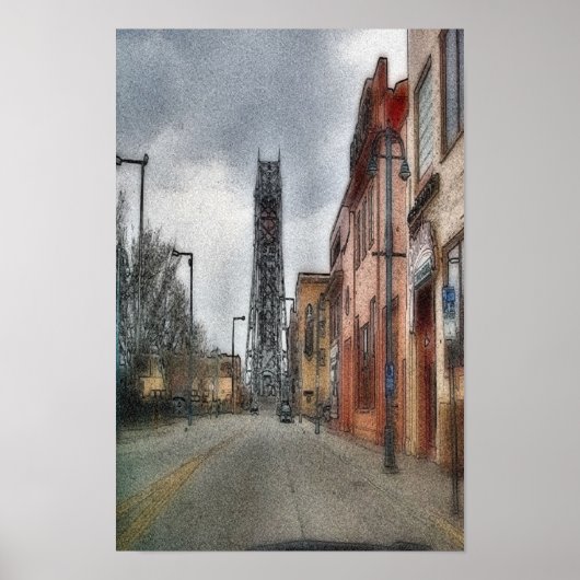 Naar de brug poster (Voorkant)