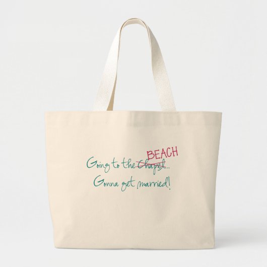 Naar de Canvas tas Chapel/Beach (Voorkant)