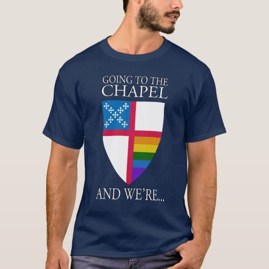 Naar de Chapel LGBTQ T-shirt (Voorkant)