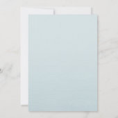 Naar de Chapel Wedding Invitation RED Kaart (Achterkant)