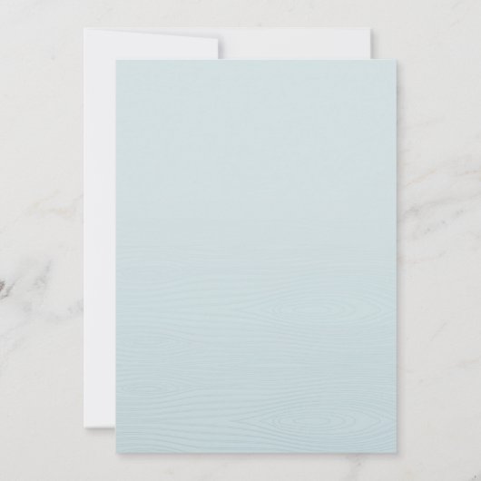 Naar de Chapel Wedding Invitation RED Kaart (Achterkant)