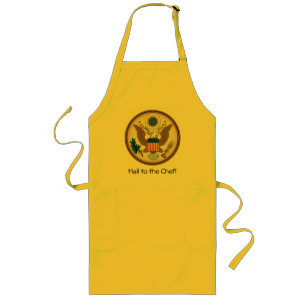 Naar de Chef! Presidentiële BBQ Apron Lang Schort