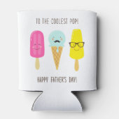 Naar de coolste Pop - Vaderdag Blikjeskoeler (Achterkant)