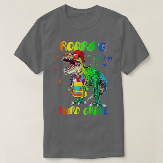 Naar de derde klas gaan t-shirt (Design voorkant)