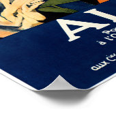 Naar de Franse PLM Railways Vintage Travel Poster (Hoek)