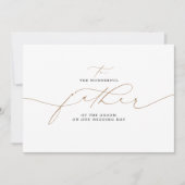 Naar de geweldige vader van de bruiddag (Voorkant)