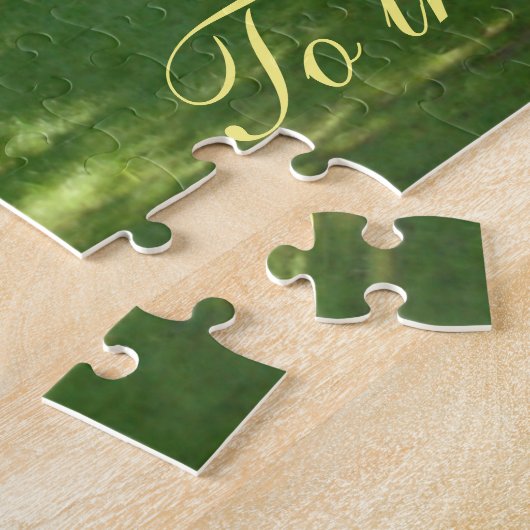 Naar de glorie van Bryn Mawr Senior Row-bomen Legpuzzel (Zijkant)