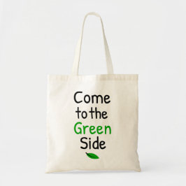 naar de groene kant tote bag