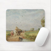 Naar de Hayfield, 1853 (olie op karton) Muismat (Met muis)